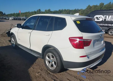 2011 BMW X3 xDrive28I из США, поврежденный, VIN 5UXWX5C55BLW13810